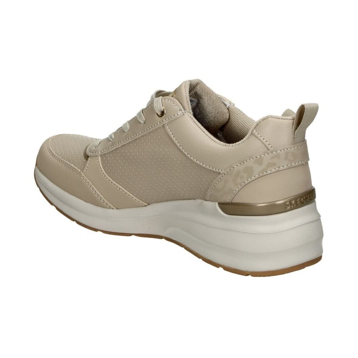 Women's Gym Shoes Skechers Beige