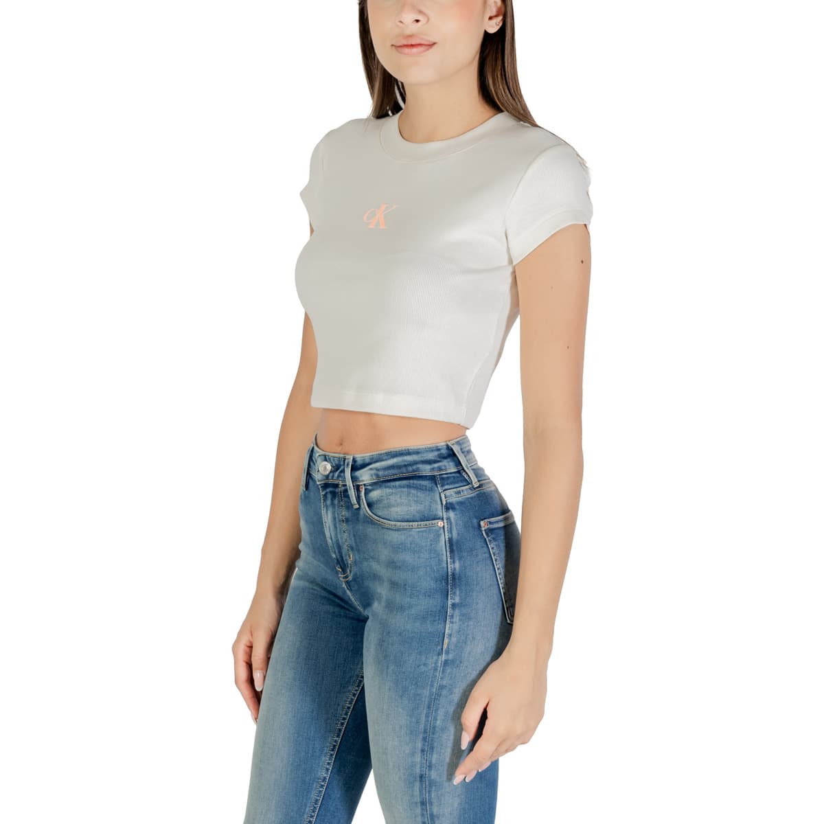 Women's T-Shirts Calvin Klein White