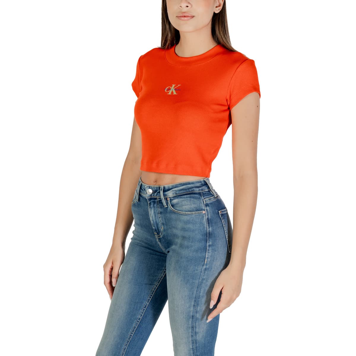 Women's T-Shirts Calvin Klein Red