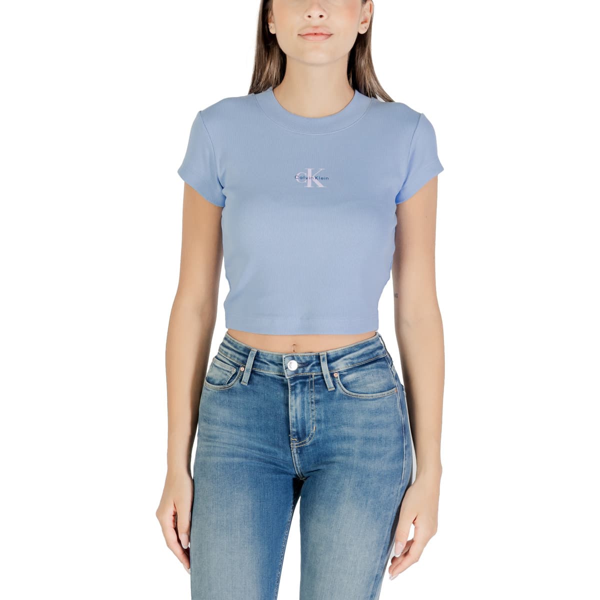 Women's T-Shirts Calvin Klein Blue