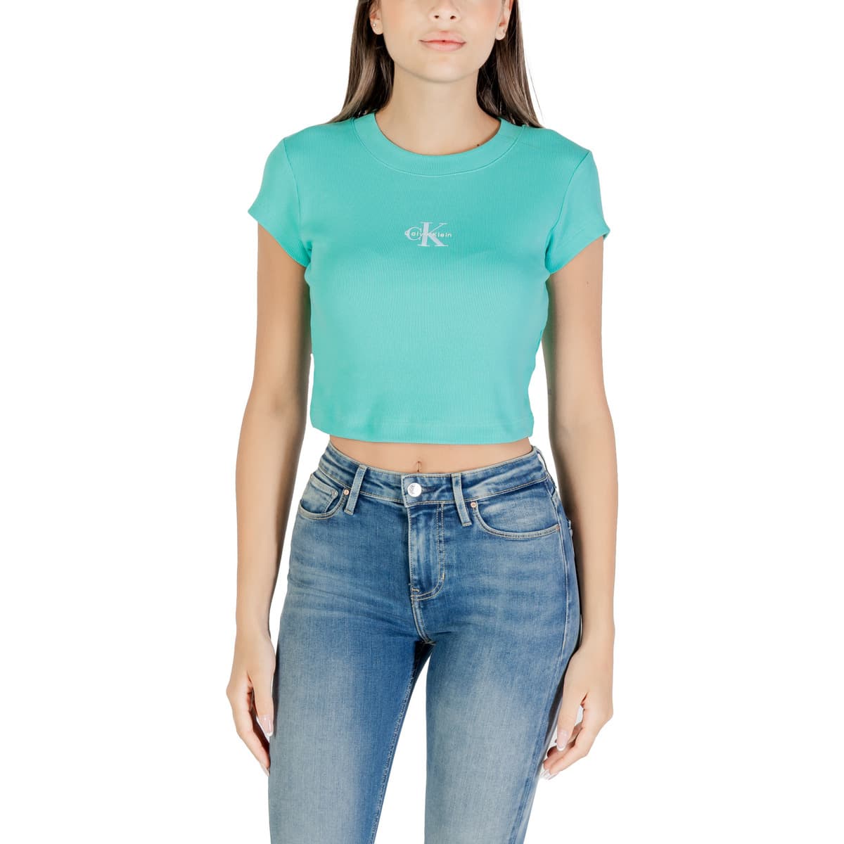 Women's T-Shirts Calvin Klein Green