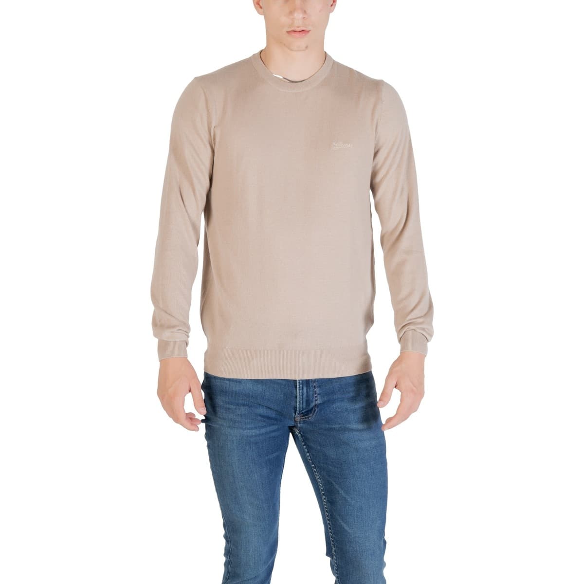 Men's Sweaters Guess Beige