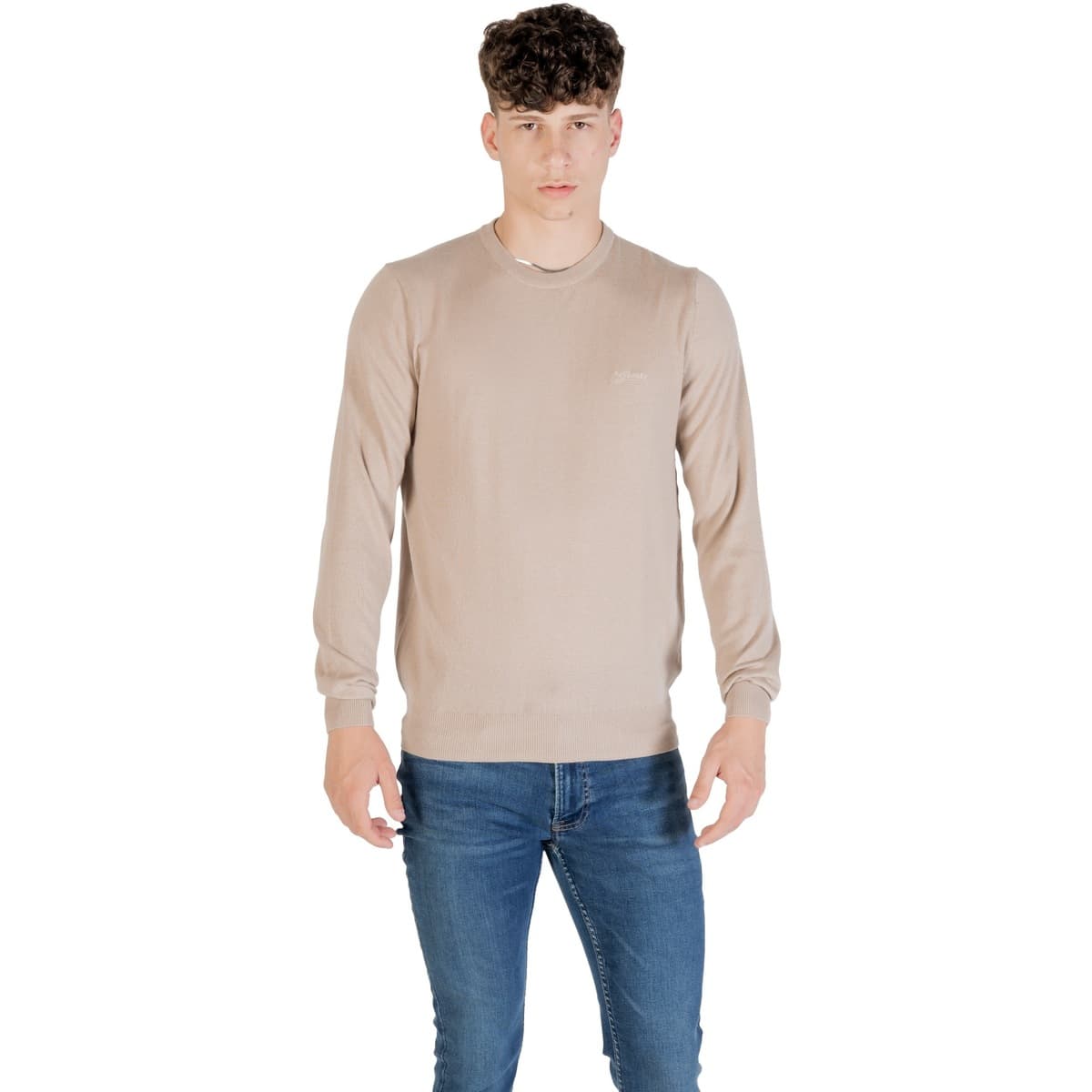 Men's Sweaters Guess Beige