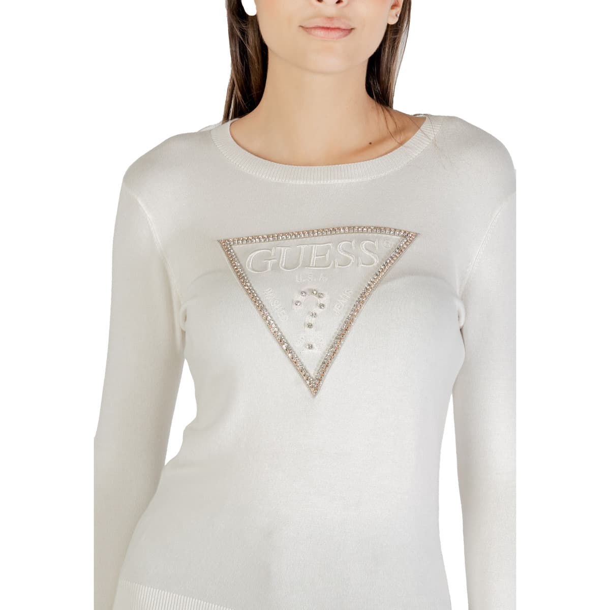 Women's Sweaters Guess White