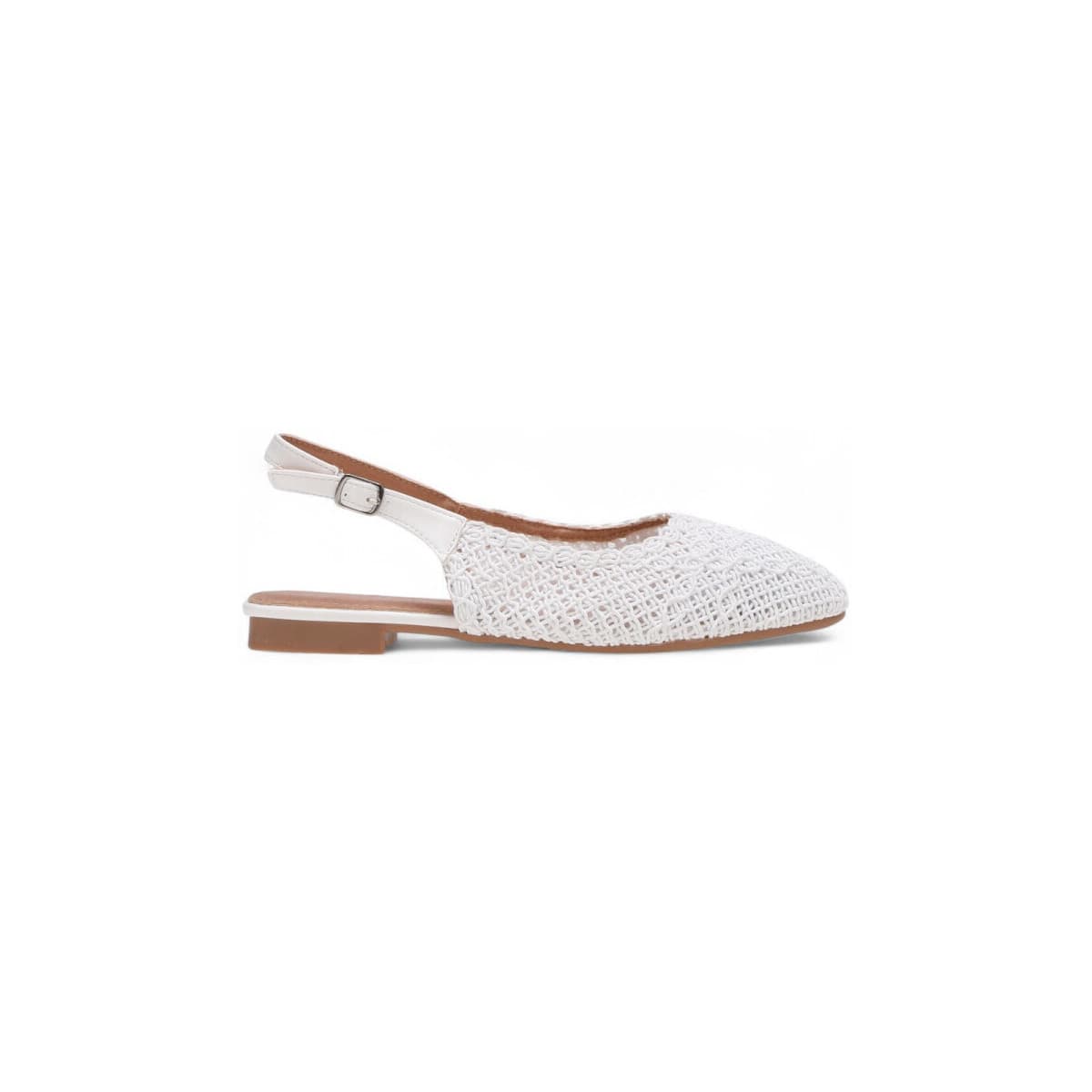 Women's Ballet Flats La Modeuse White