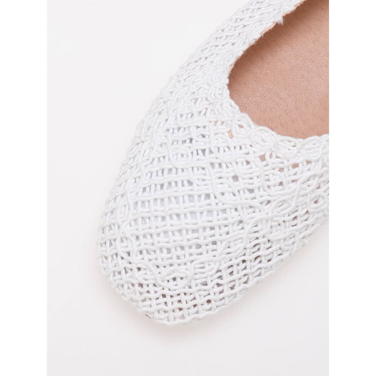 Women's Ballet Flats La Modeuse White