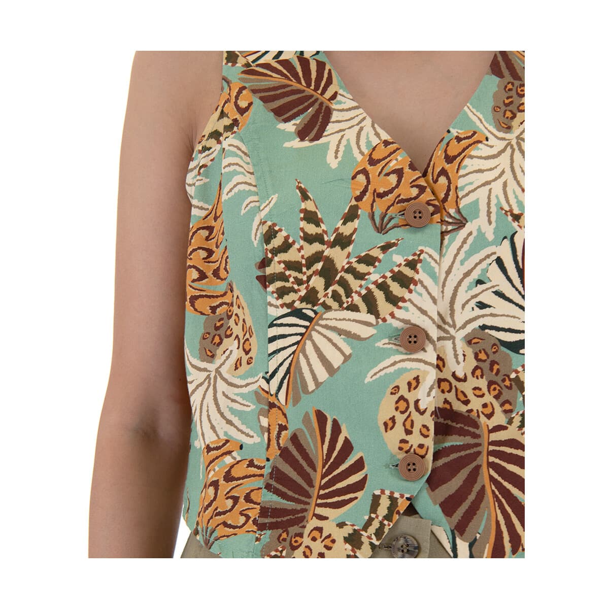 Women's Sleeveless Tops Namaste Multicolor