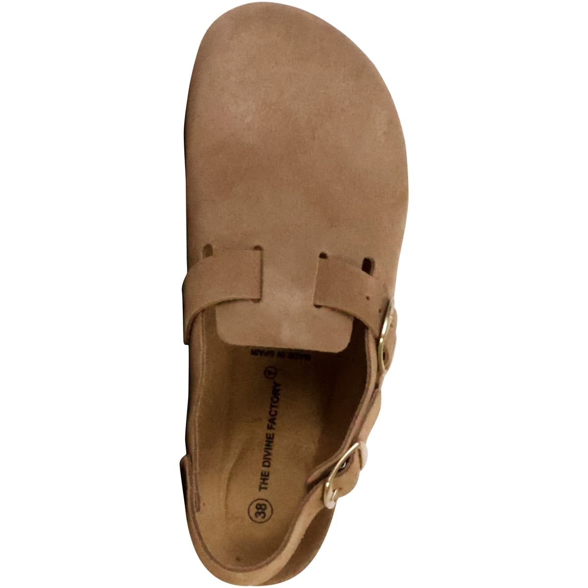 Women's Mules The Divine Factory Beige