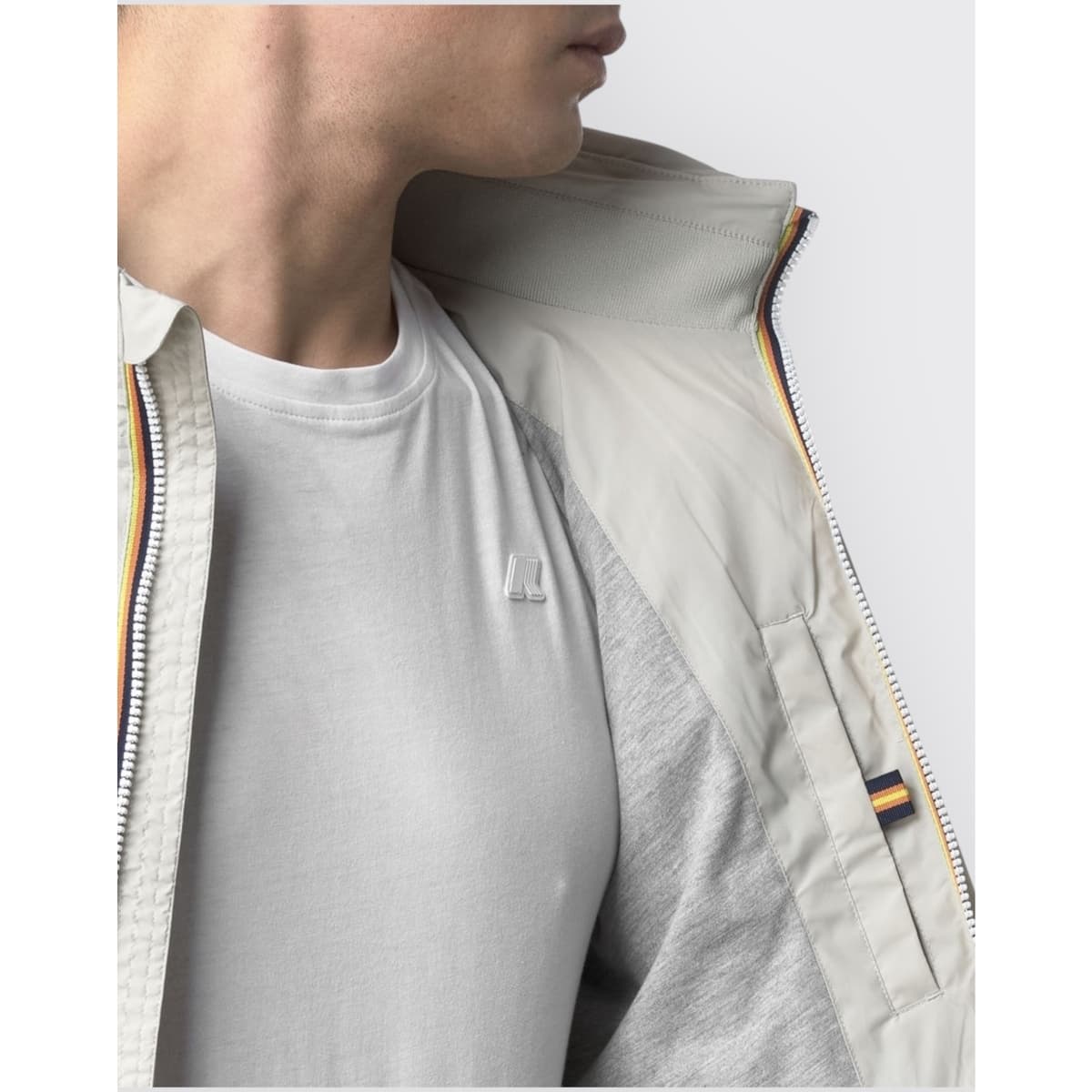 Men's Jackets K-Way Beige