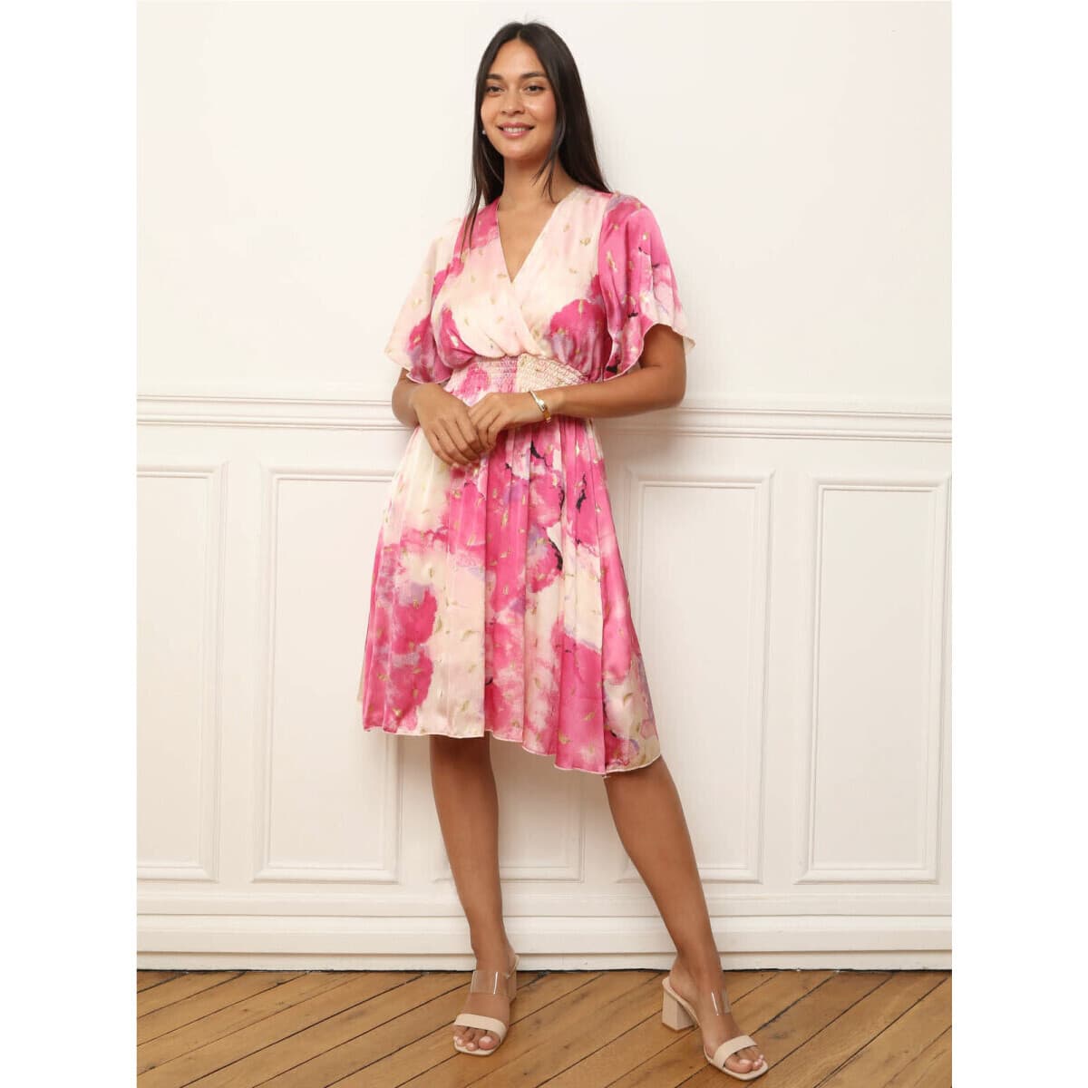 Women's Dresses La Modeuse Pink