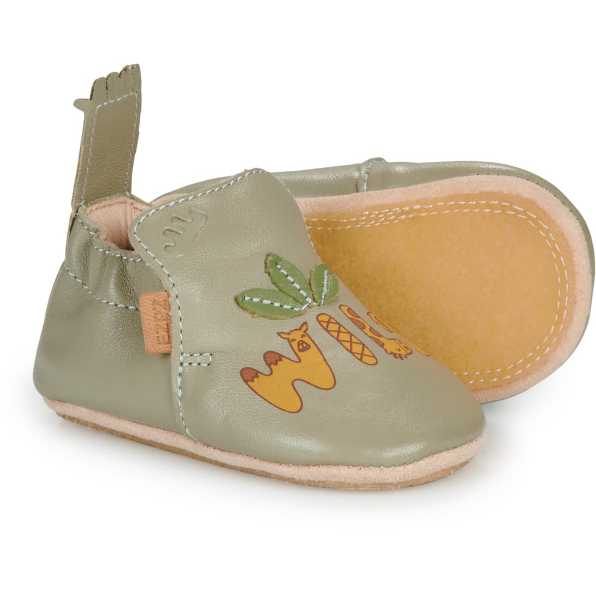 Boys' House Slippers Easy Peasy Green