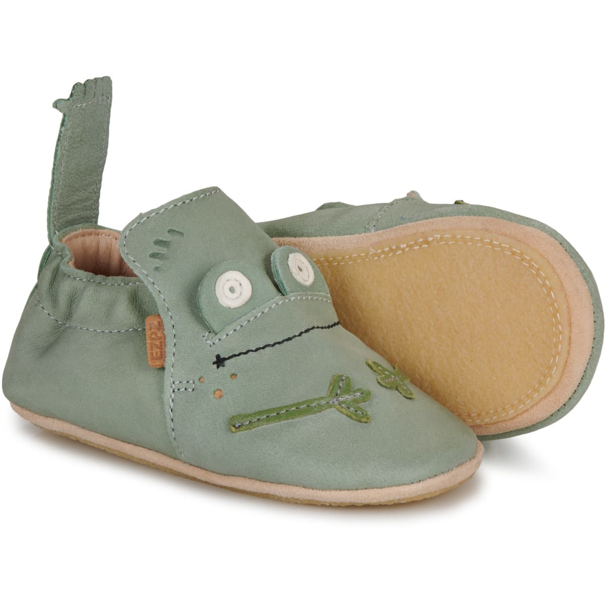Girls' House Slippers Easy Peasy Green