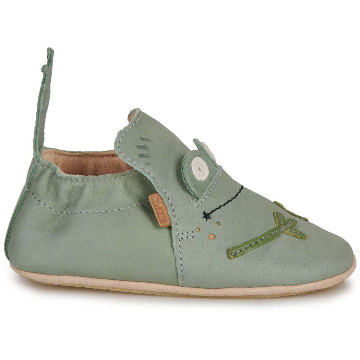 Girls' House Slippers Easy Peasy Green