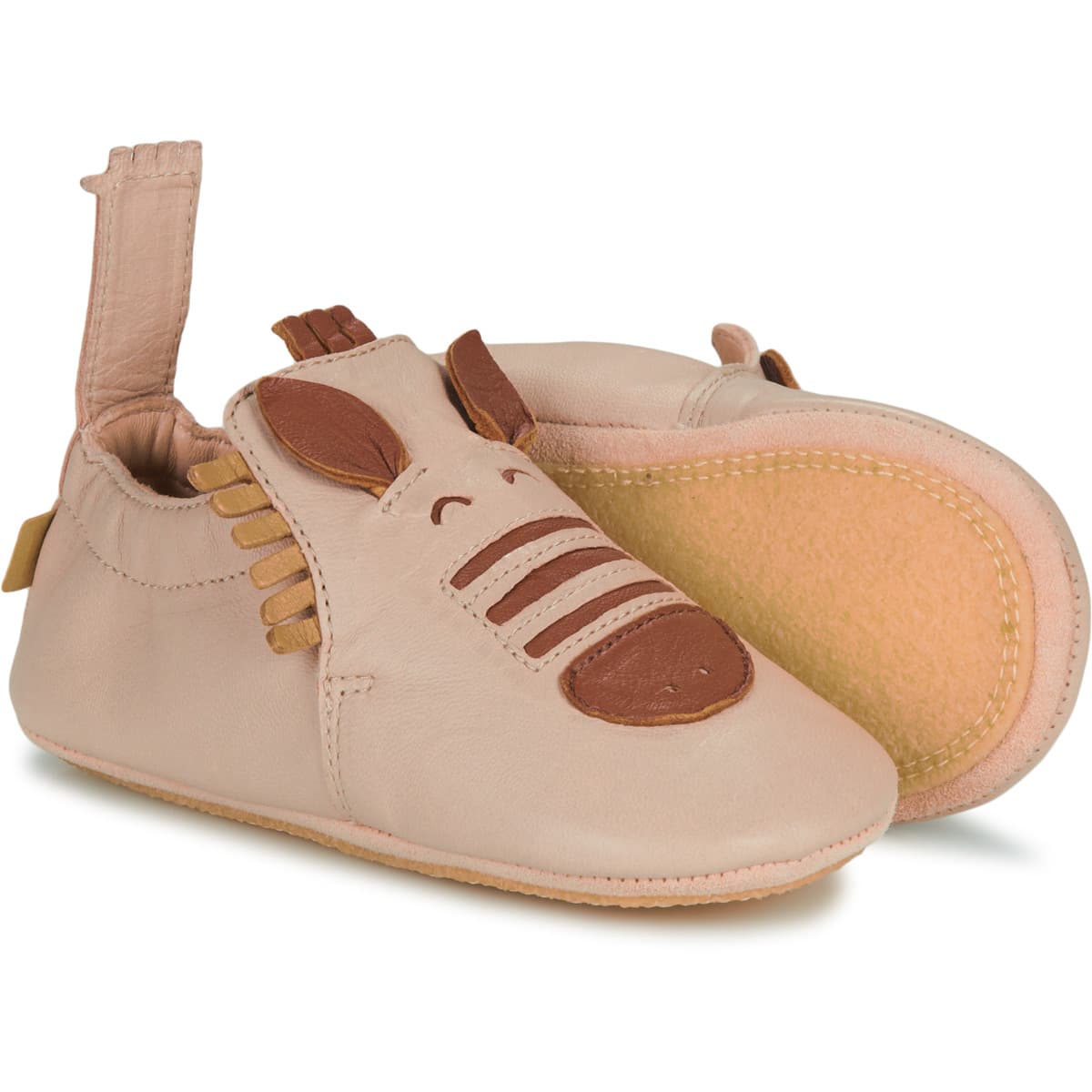 Boys' House Slippers Easy Peasy Beige