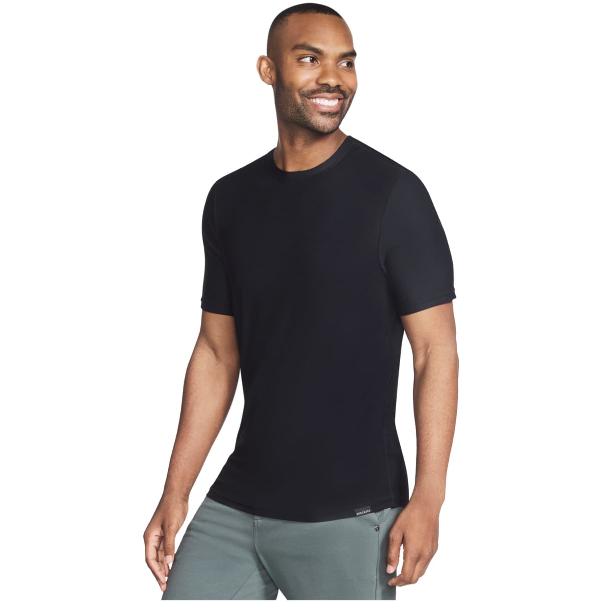 Men's T-Shirts Skechers Black