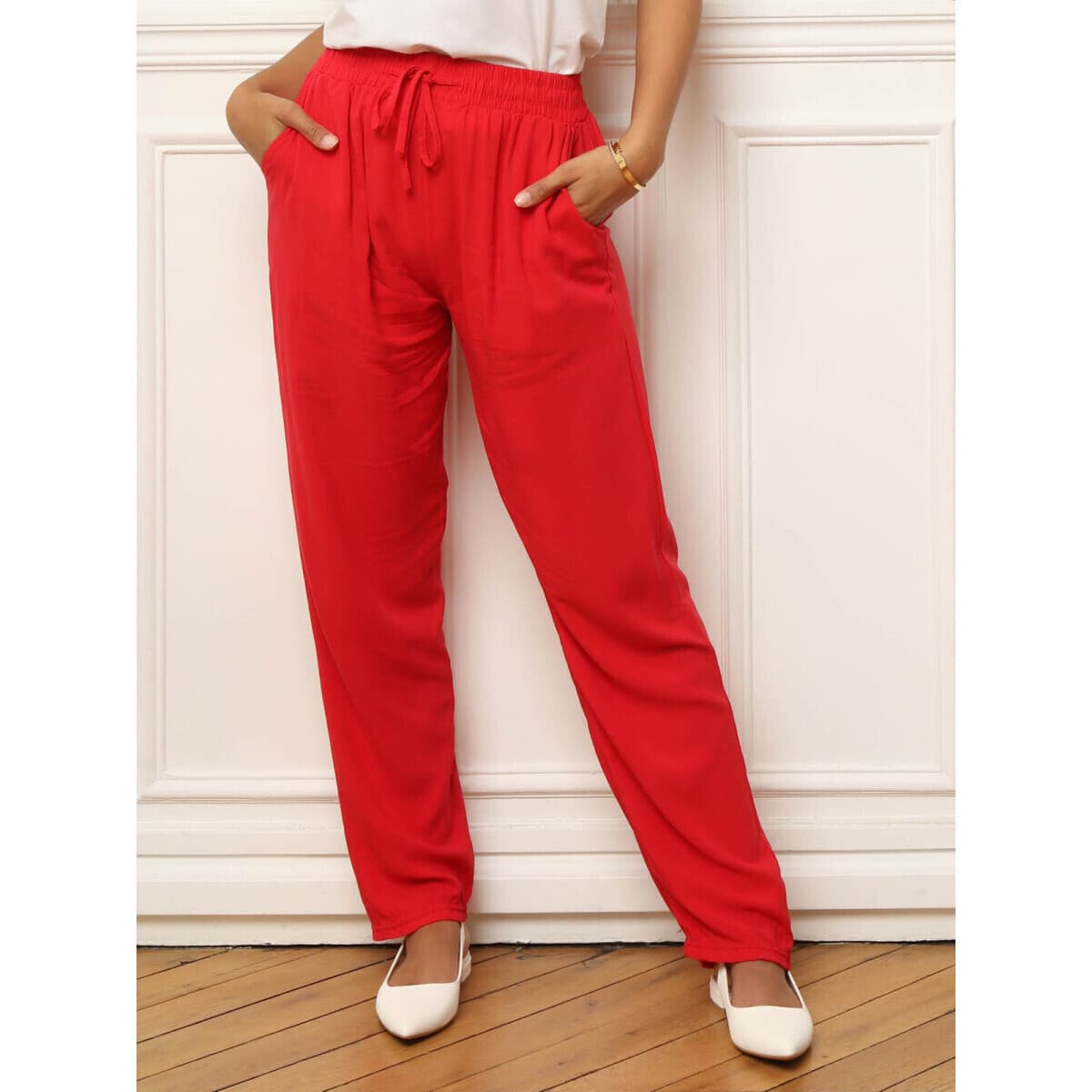 Women's Pants La Modeuse Red