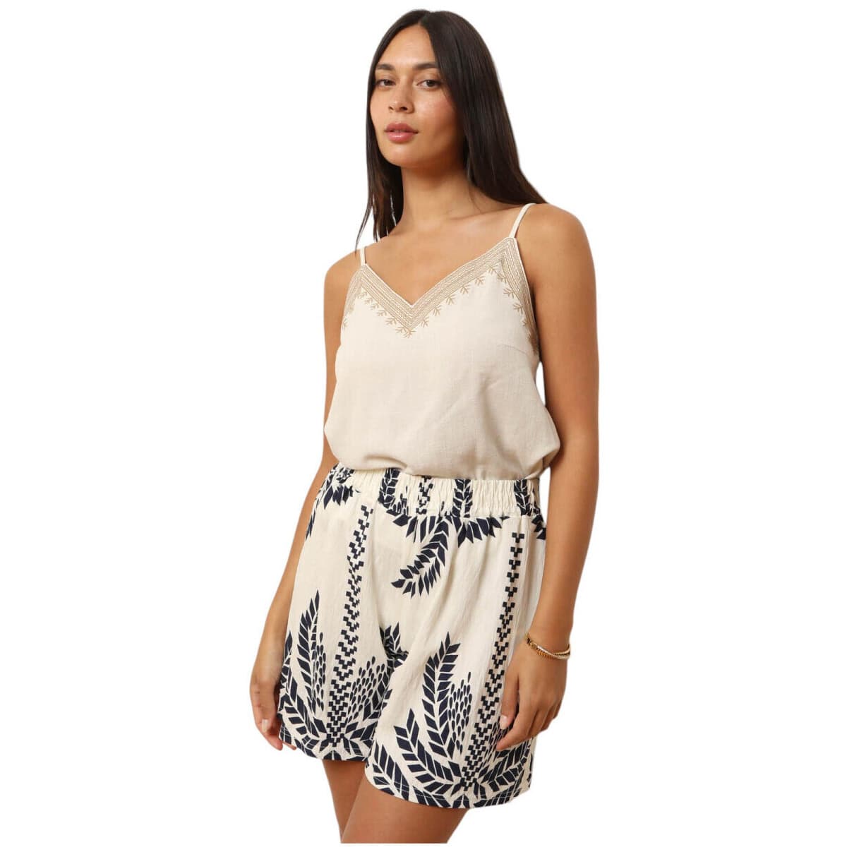 Women's Shorts La Modeuse White