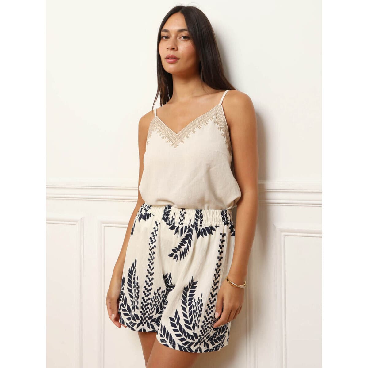 Women's Shorts La Modeuse White