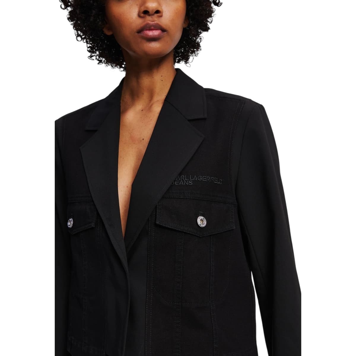 Women's Blazers Karl Lagerfeld Black