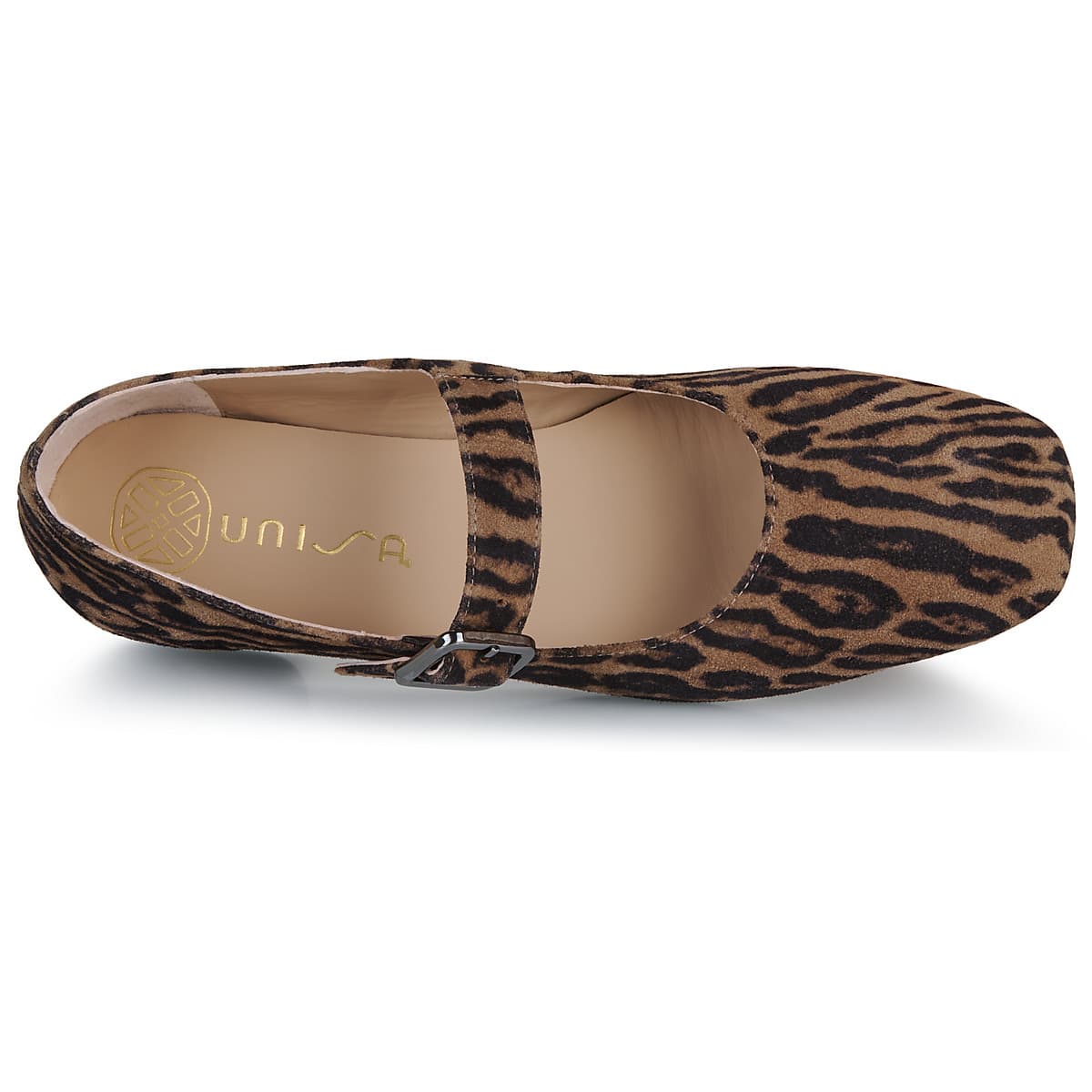 Women's Ballet Flats Unisa Brown