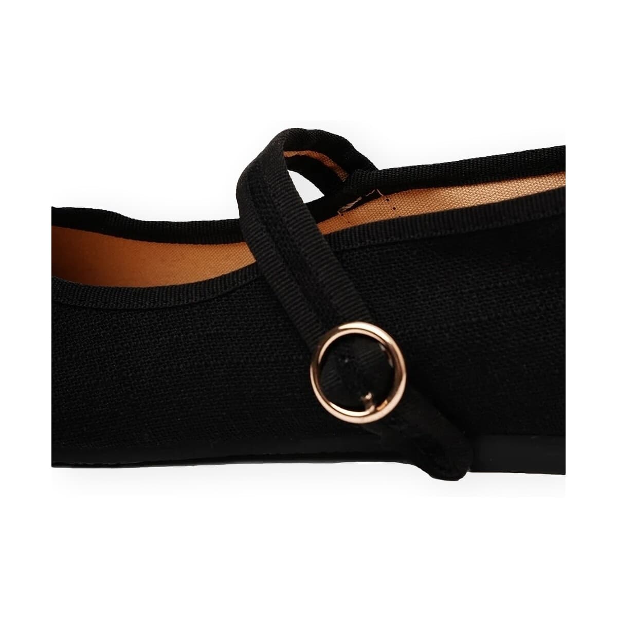 Μπαλαρίνες Paez Mary Jane W - Linen Black