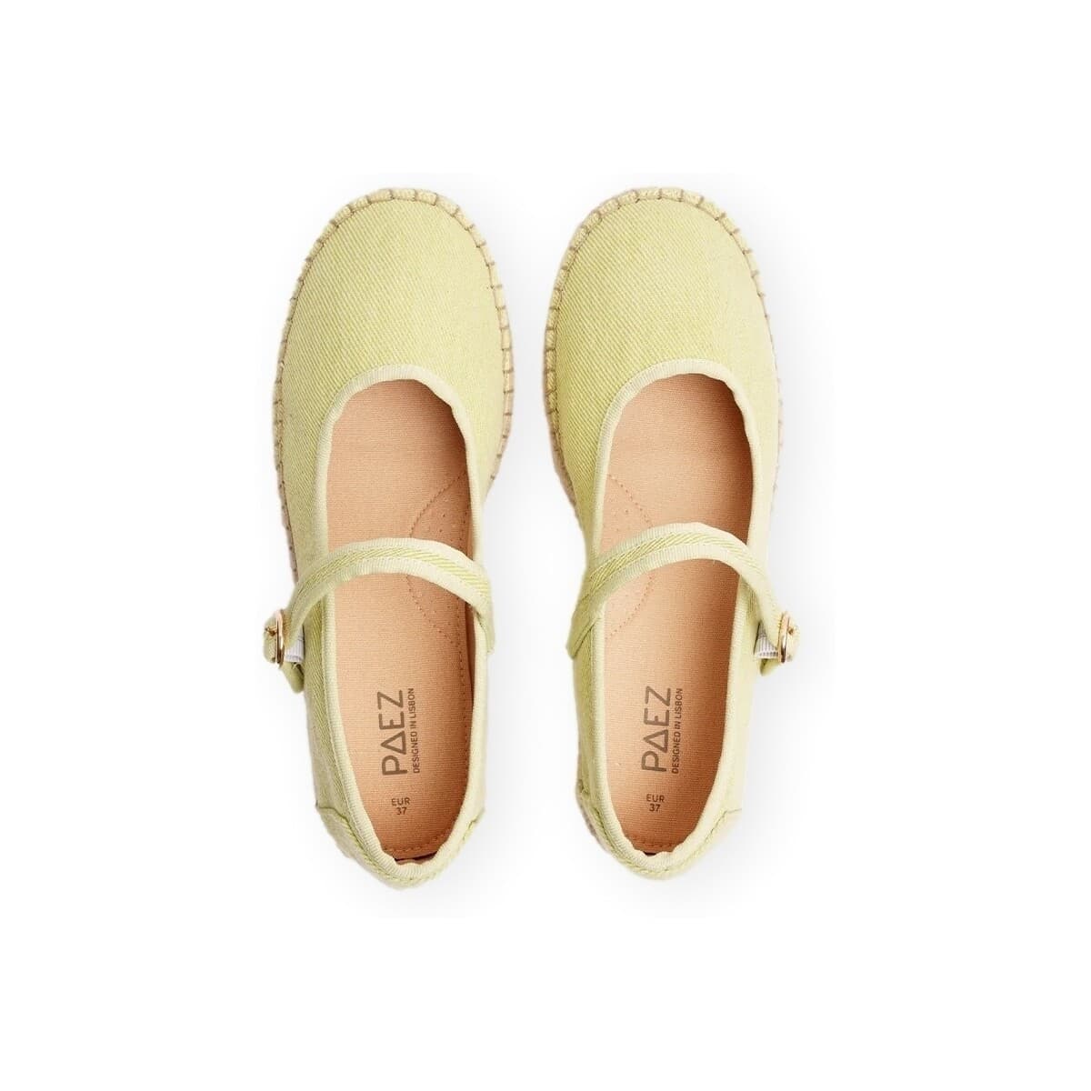 Women's Ballet Flats Paez Yellow