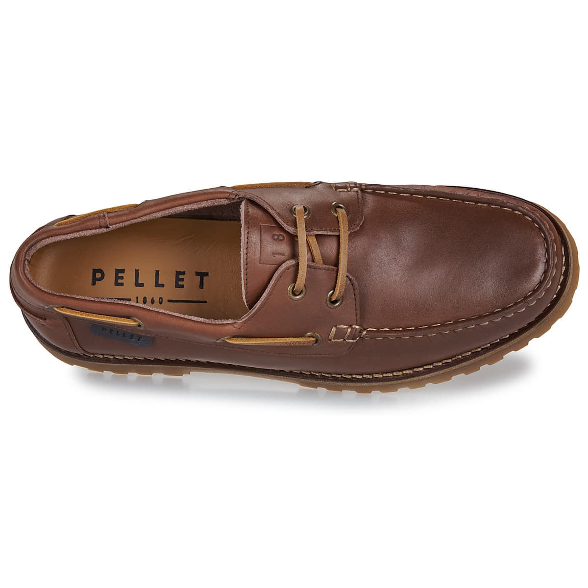 Men's Loafers Pellet Brown