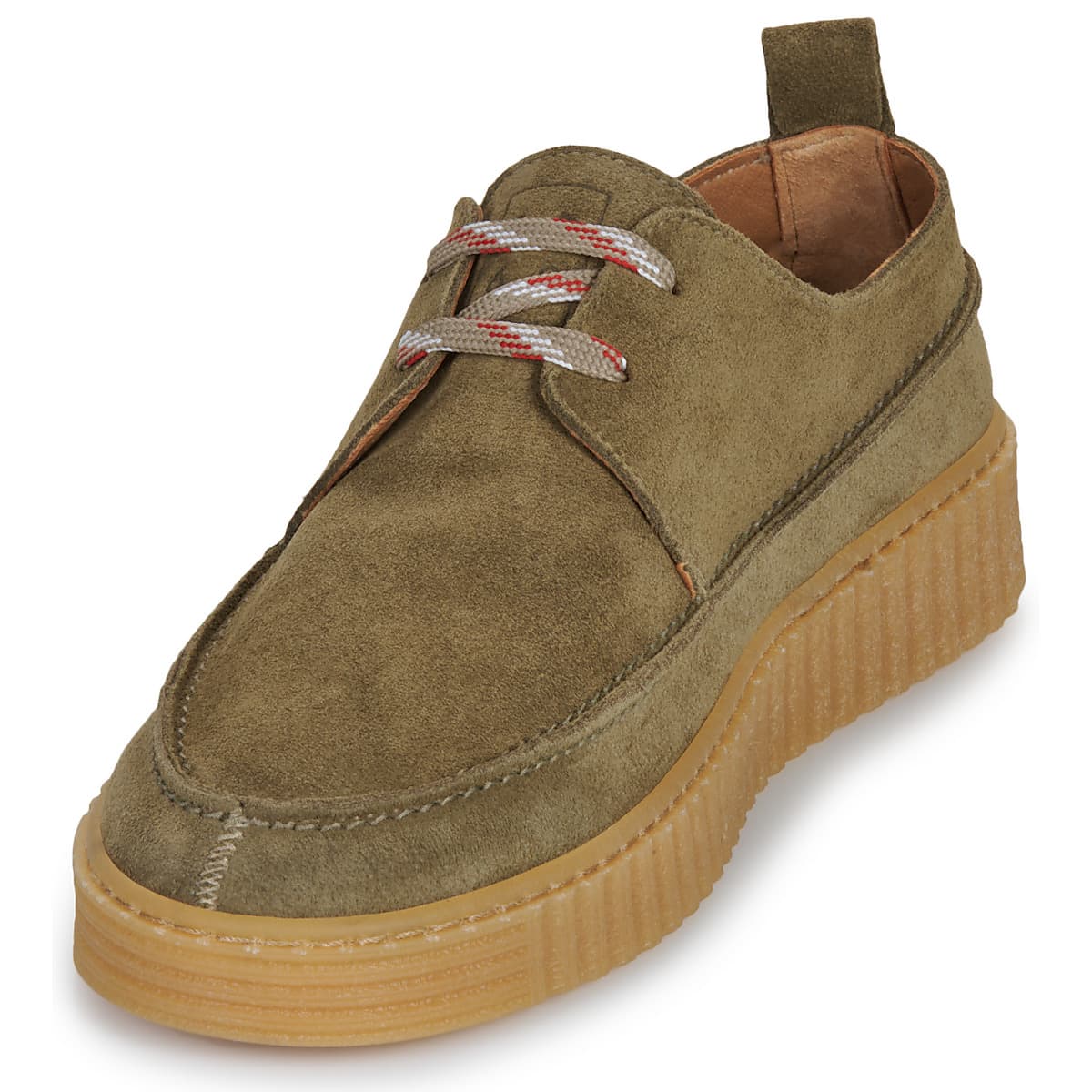 Men's Derby Shoes Pellet Khaki