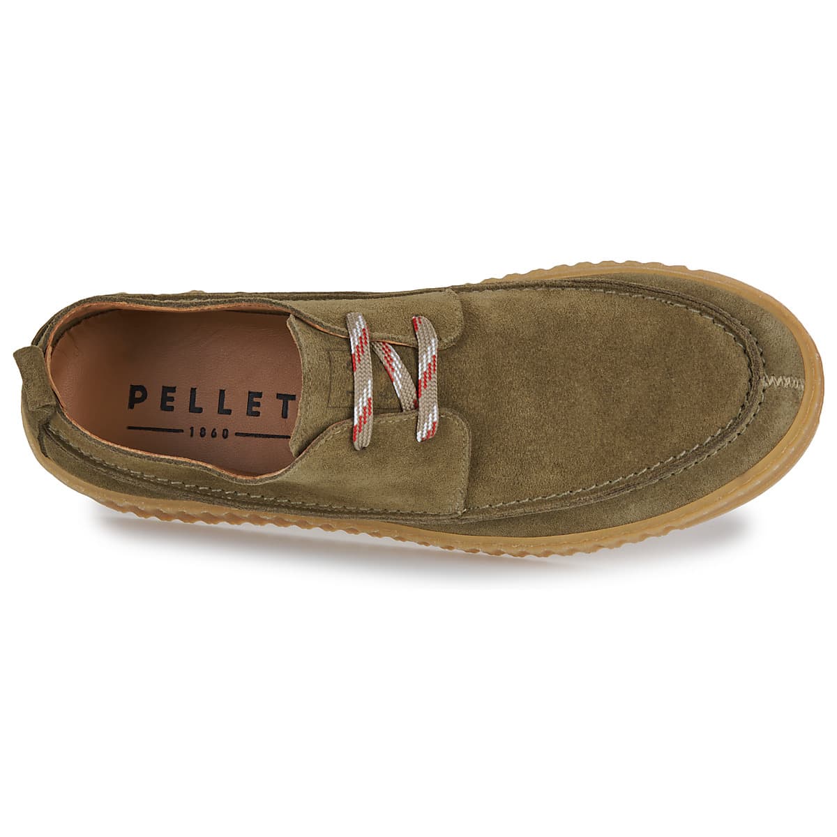 Men's Derby Shoes Pellet Khaki