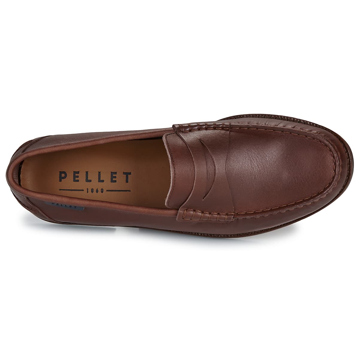 Men's Loafers Pellet Brown