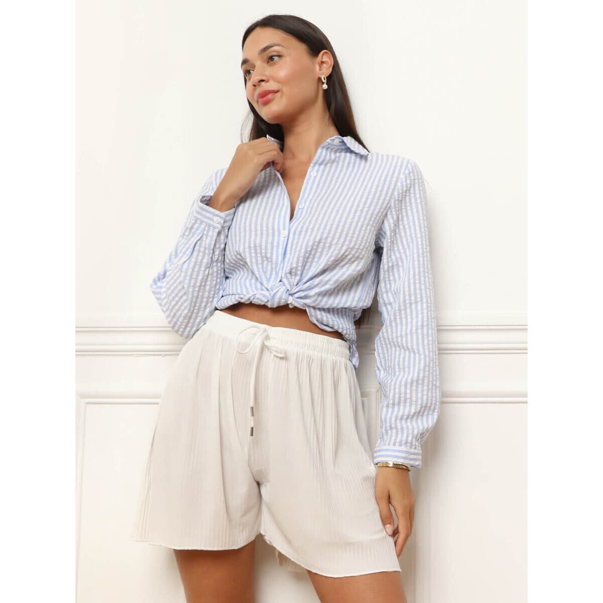 Women's Shorts La Modeuse White