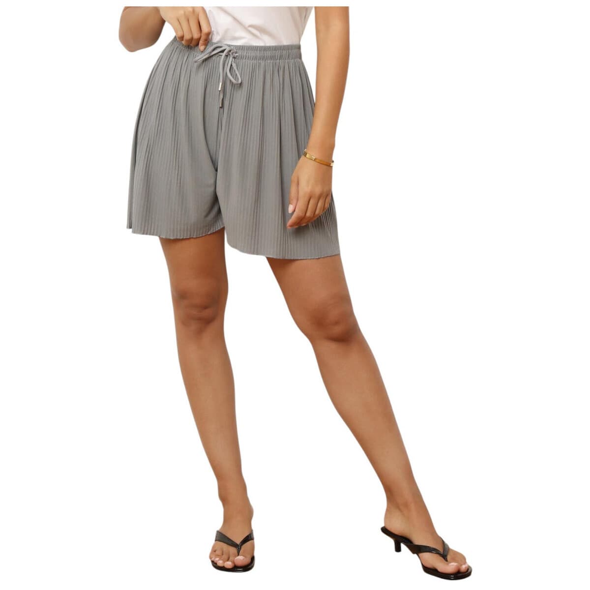 Women's Shorts La Modeuse Gray