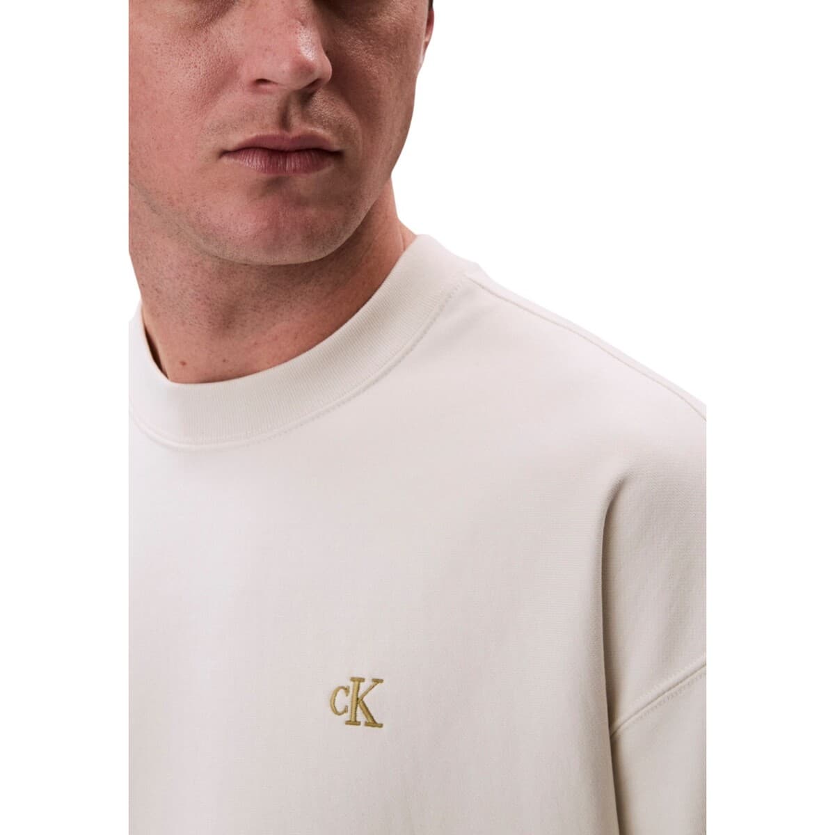 Men's Sports T-Shirts Calvin Klein White