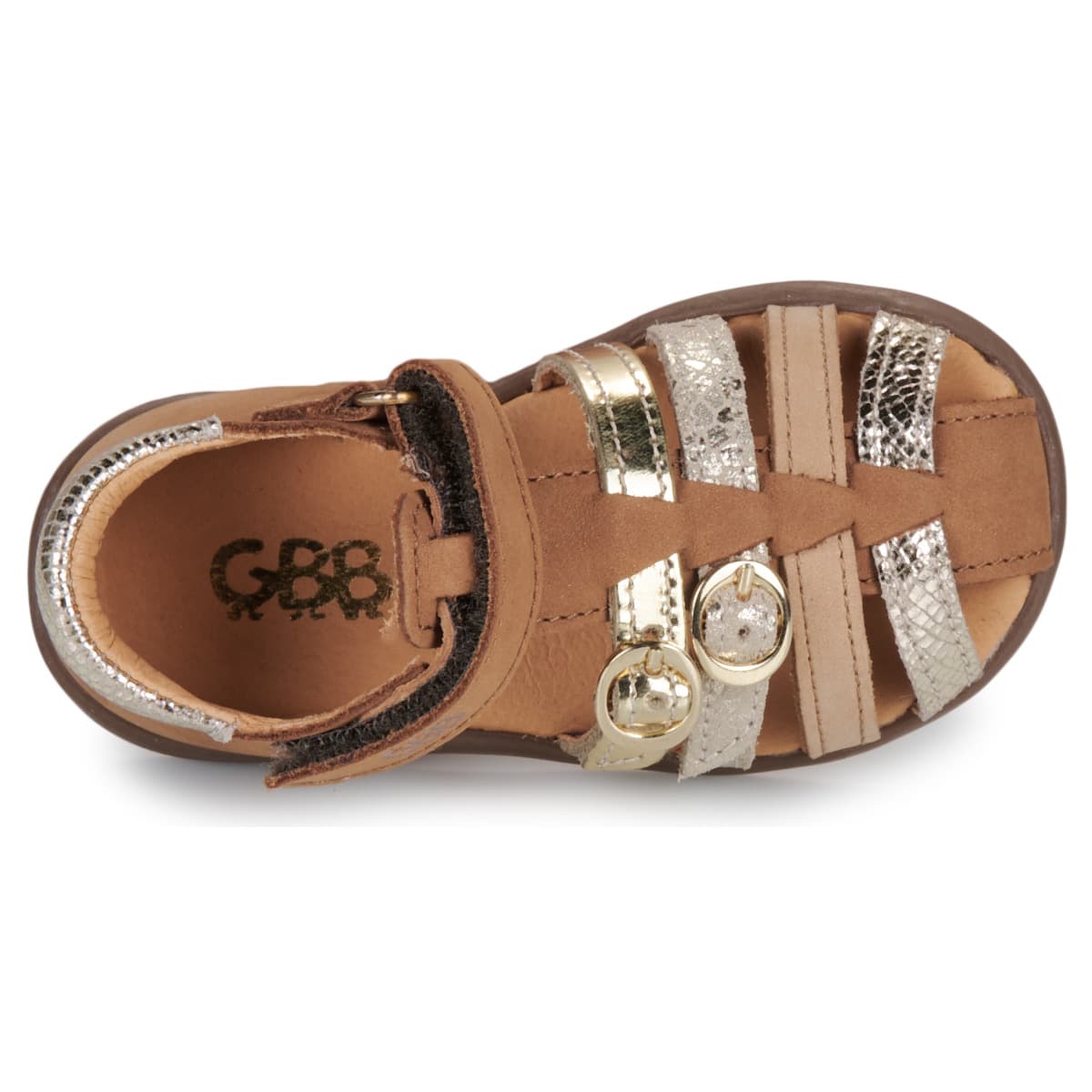 Girls' Sandals GBB Brown
