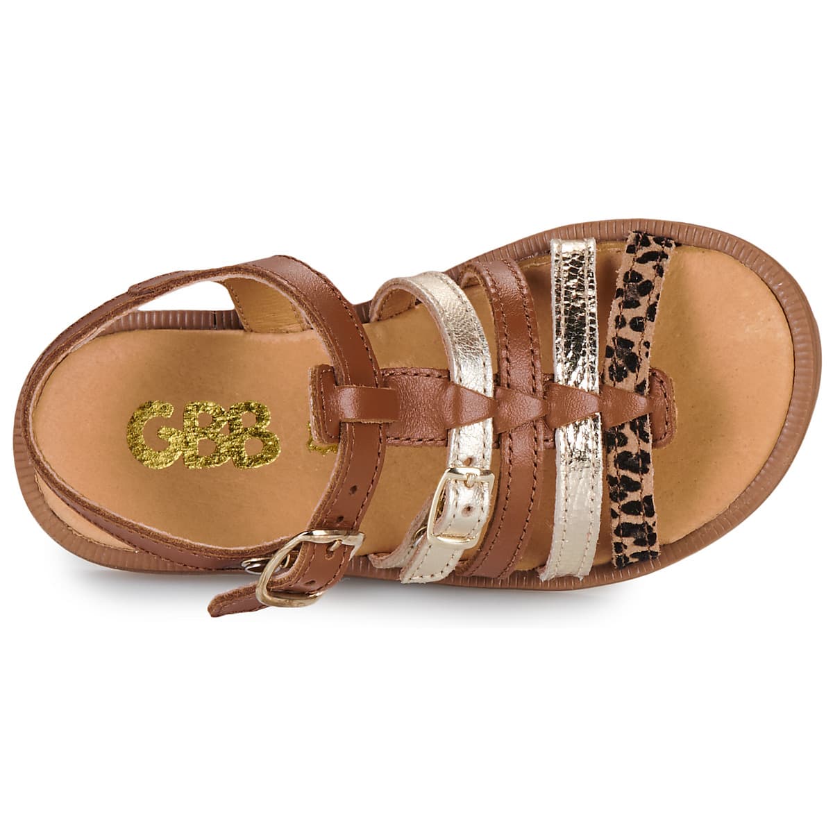 Girls' Sandals GBB Brown
