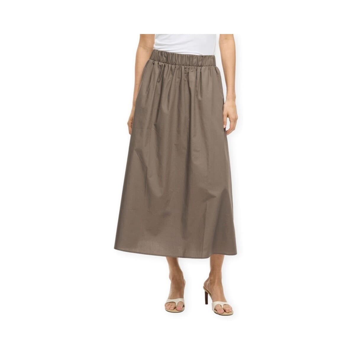 Women's Skirts Vila Beige