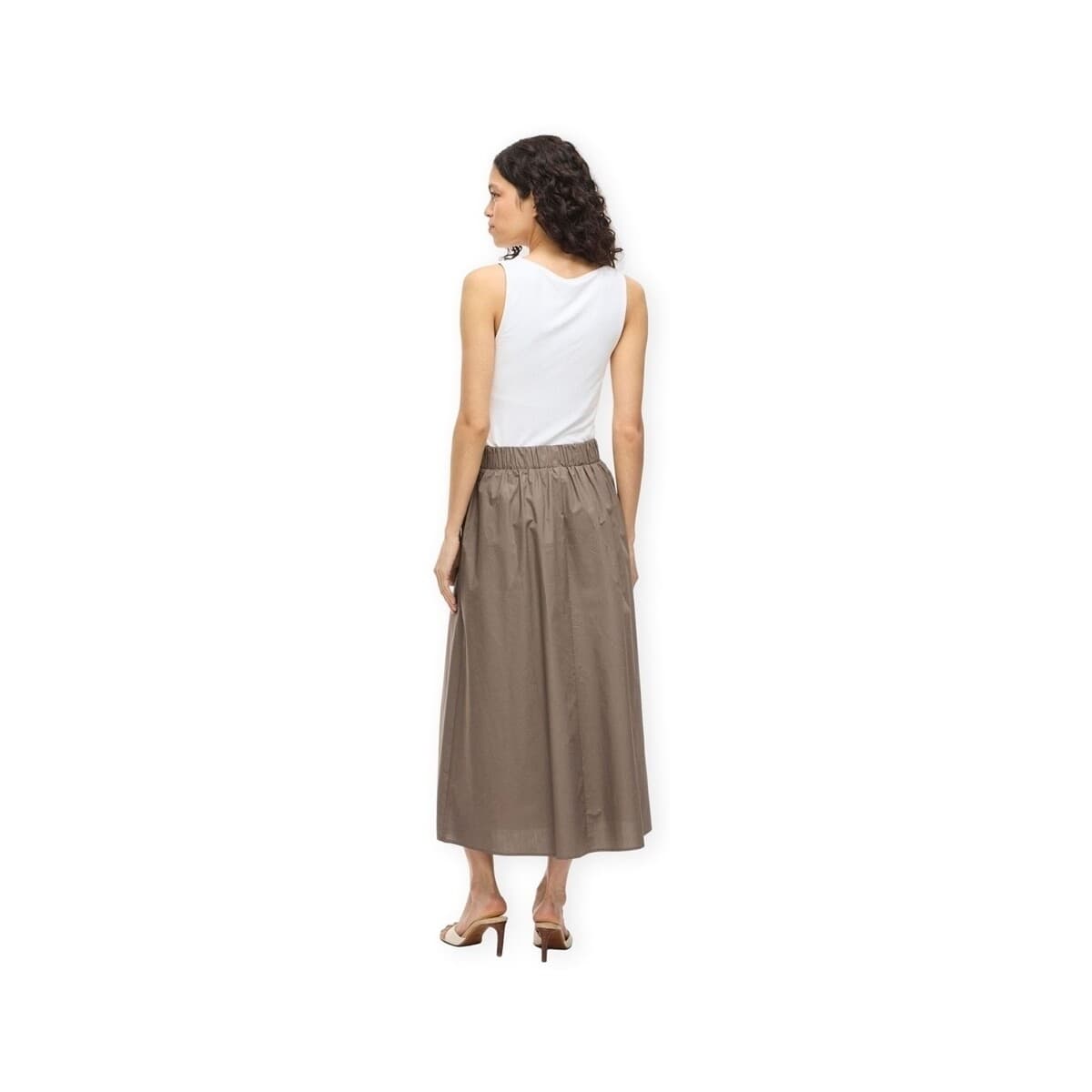 Women's Skirts Vila Beige