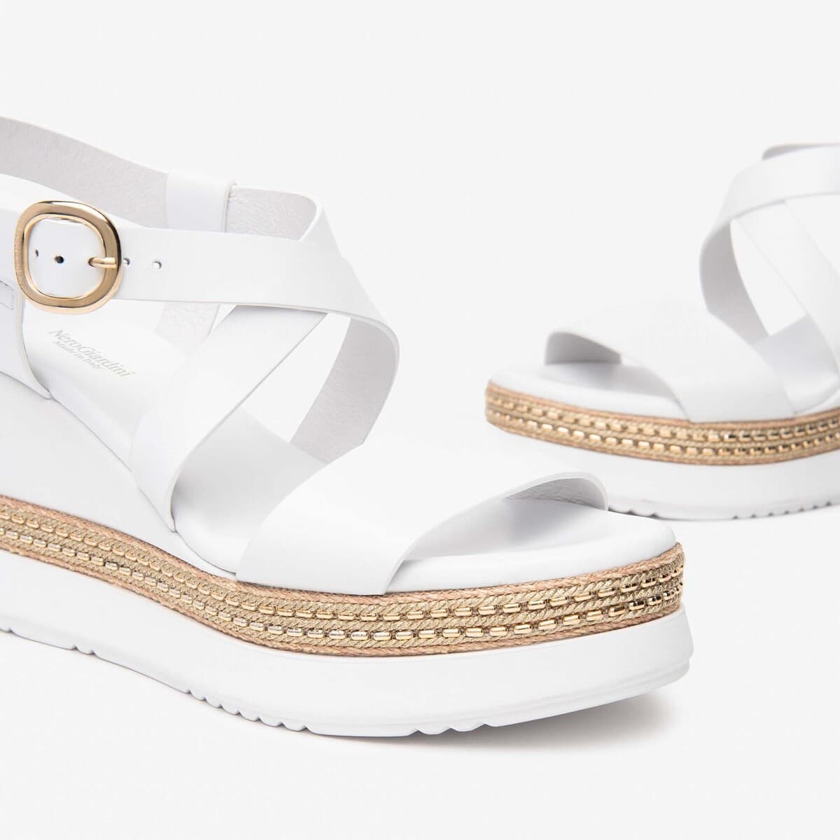 Women's Platforms NeroGiardini White