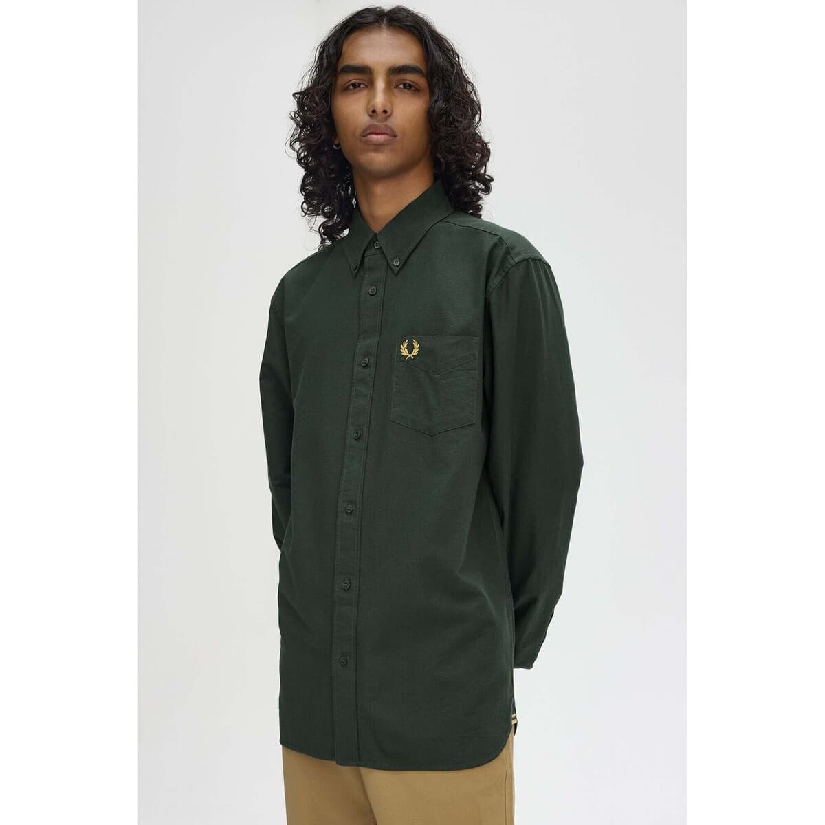 Men's Shirts Fred Perry Green