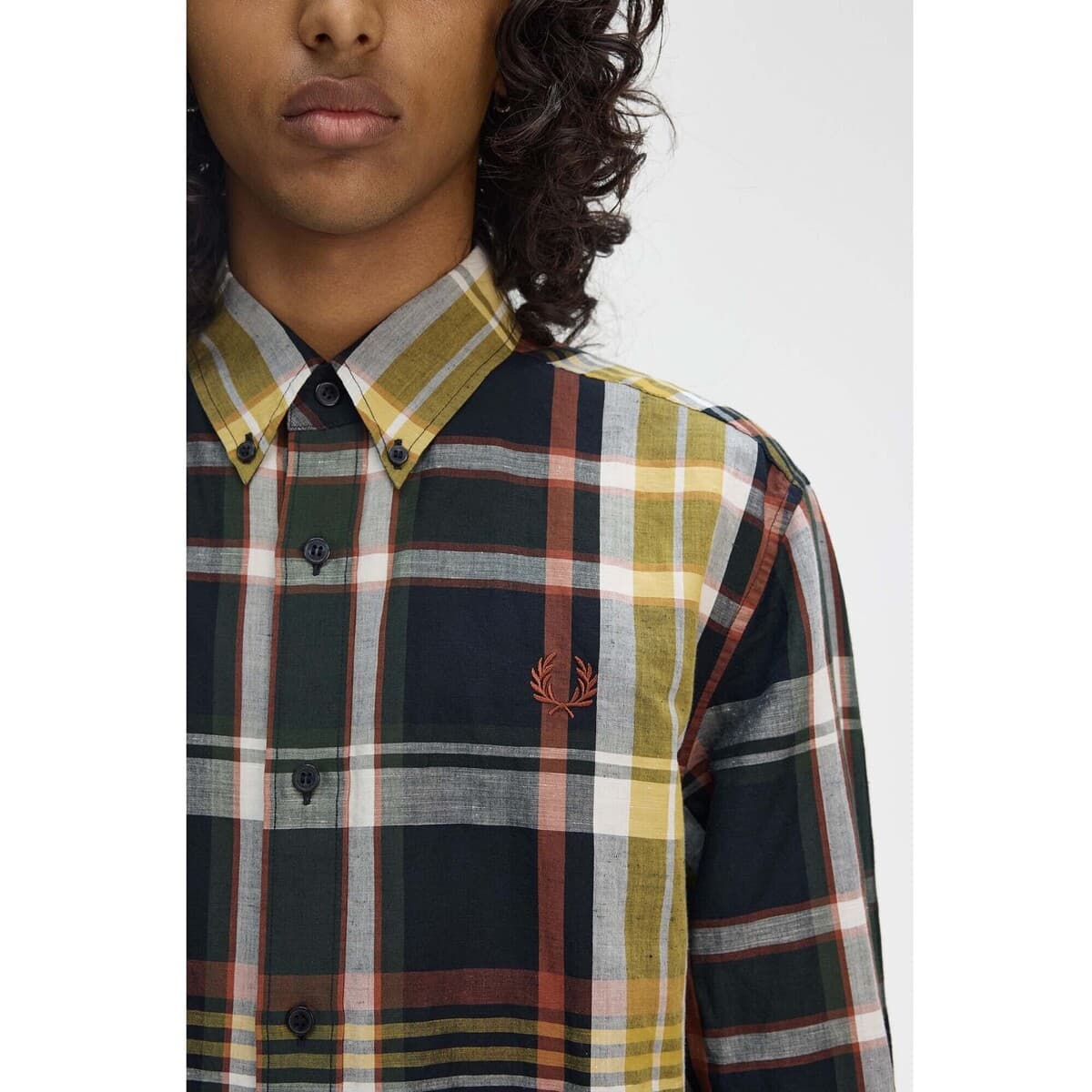 Men's Shirts Fred Perry Blue