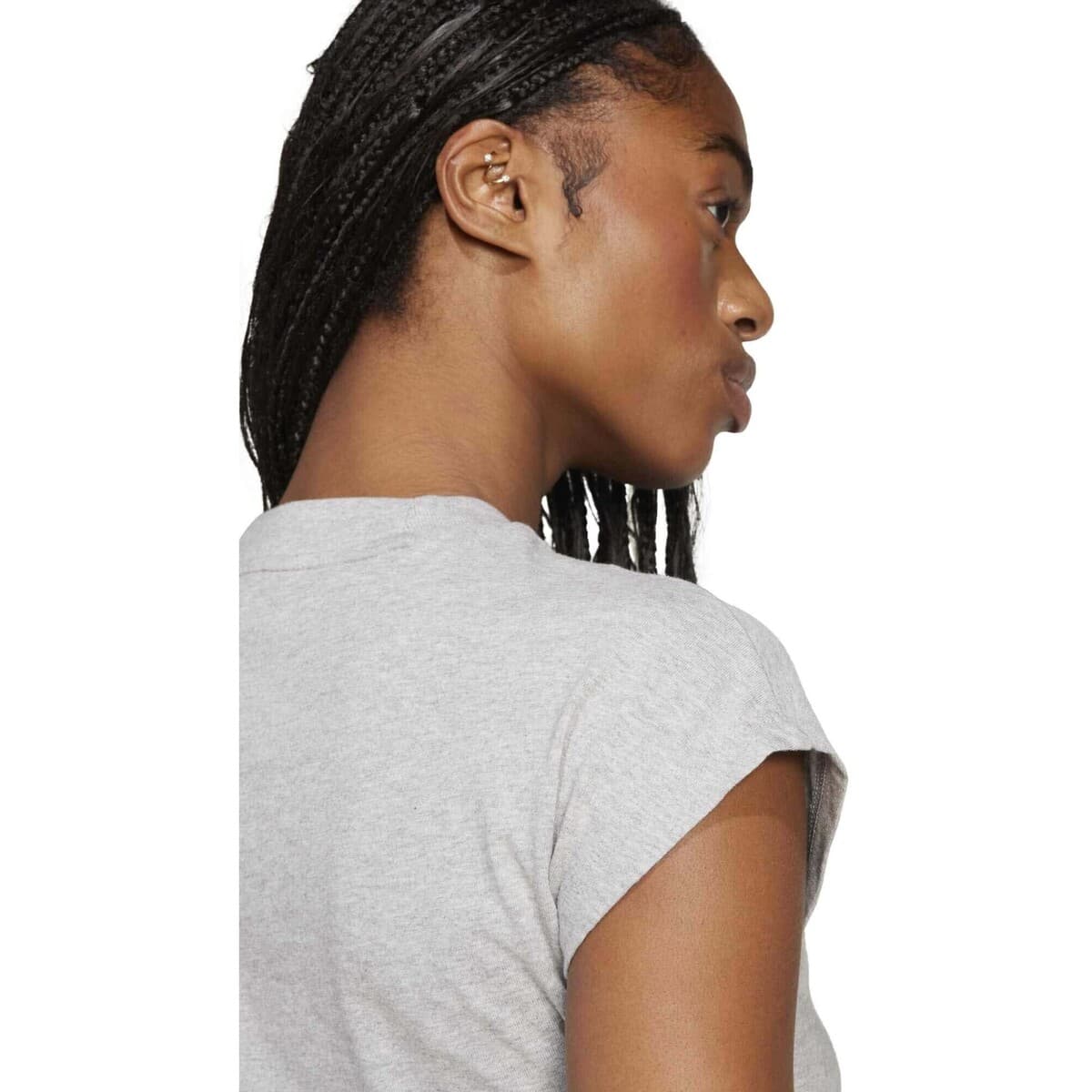 Women's T-Shirts adidas Gray