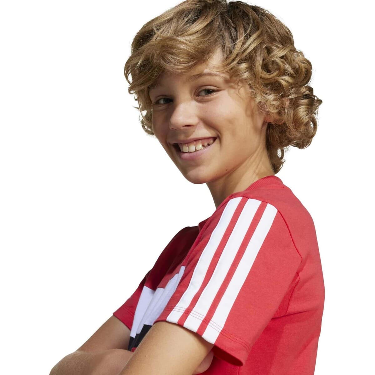 Boys' T-Shirts adidas Red