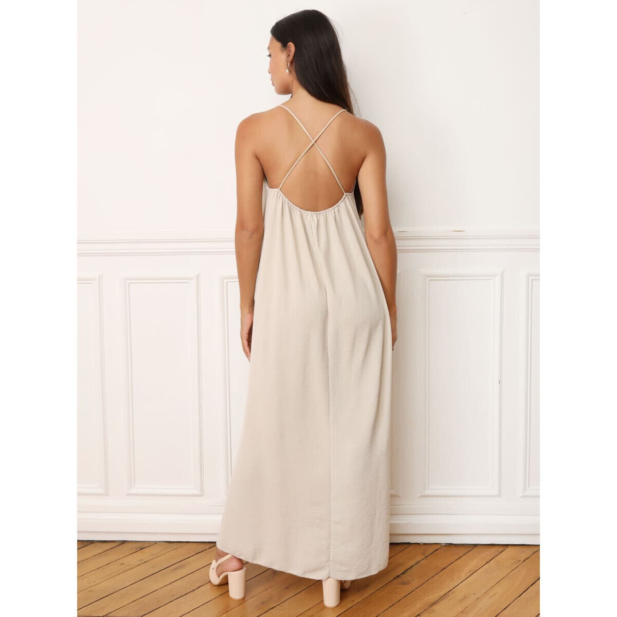 Women's Dresses La Modeuse Beige