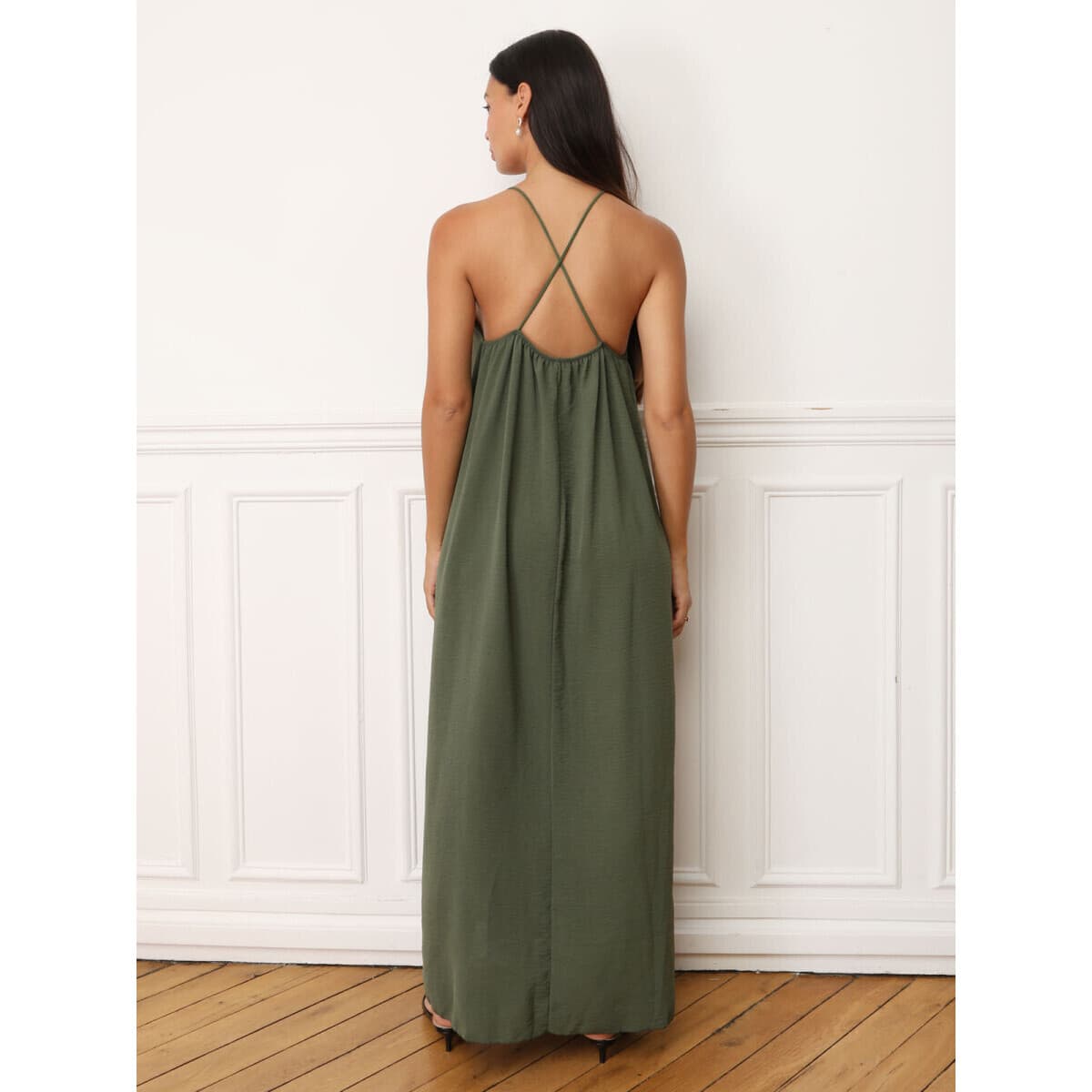 Women's Dresses La Modeuse Khaki