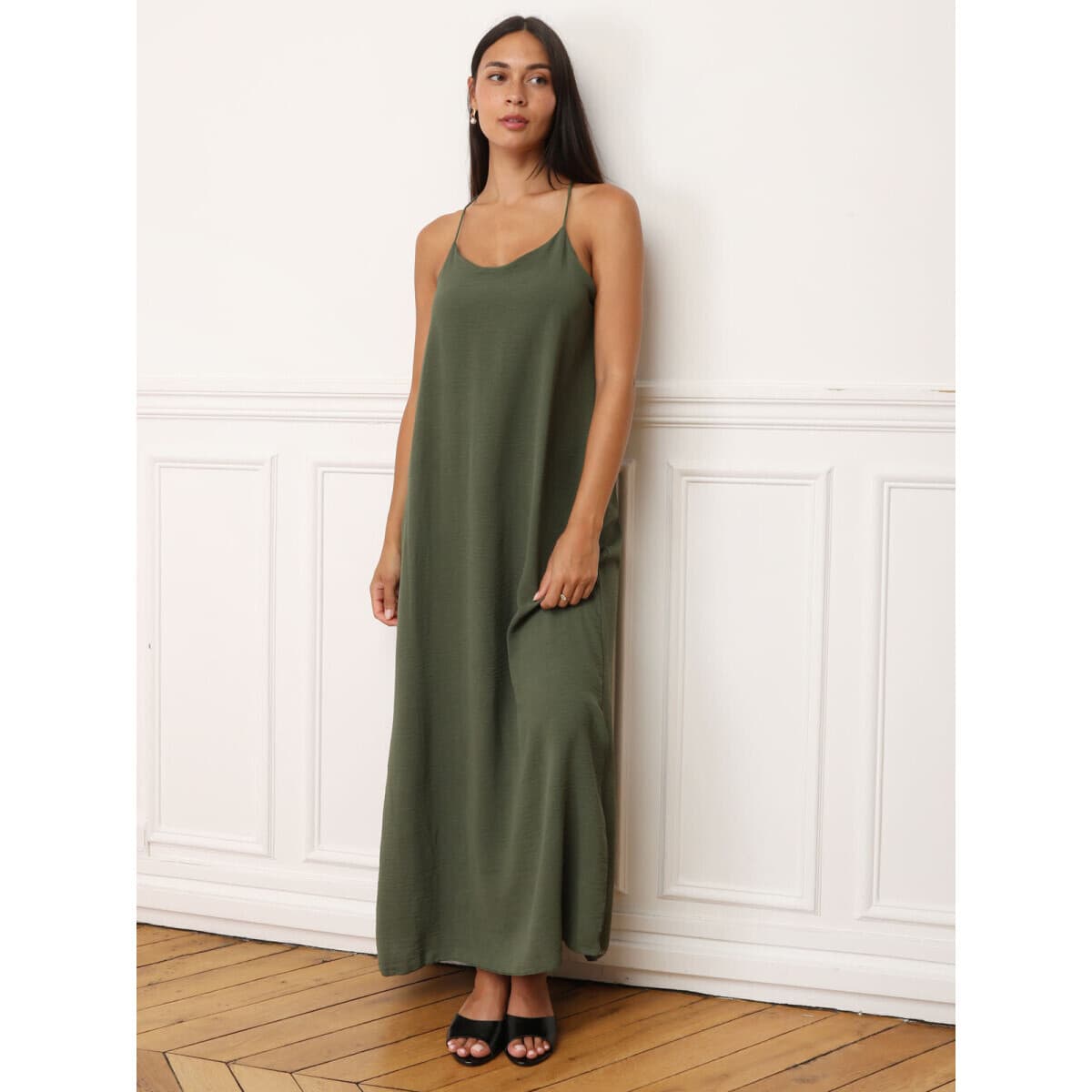 Women's Dresses La Modeuse Khaki