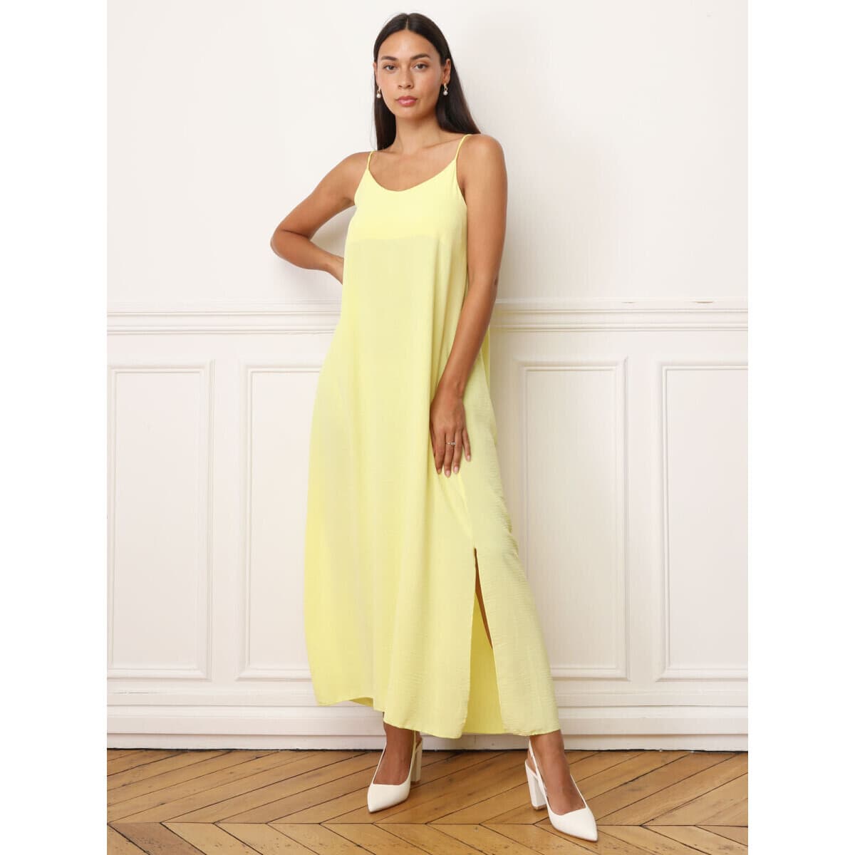 Women's Dresses La Modeuse Yellow