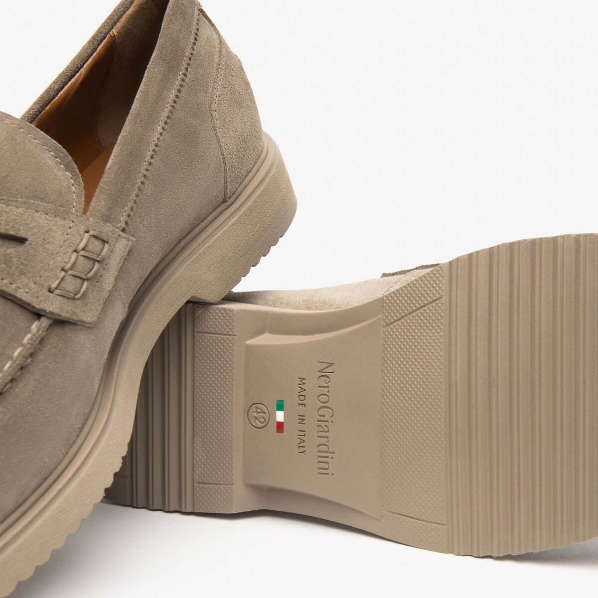 Men's Loafers NeroGiardini Brown