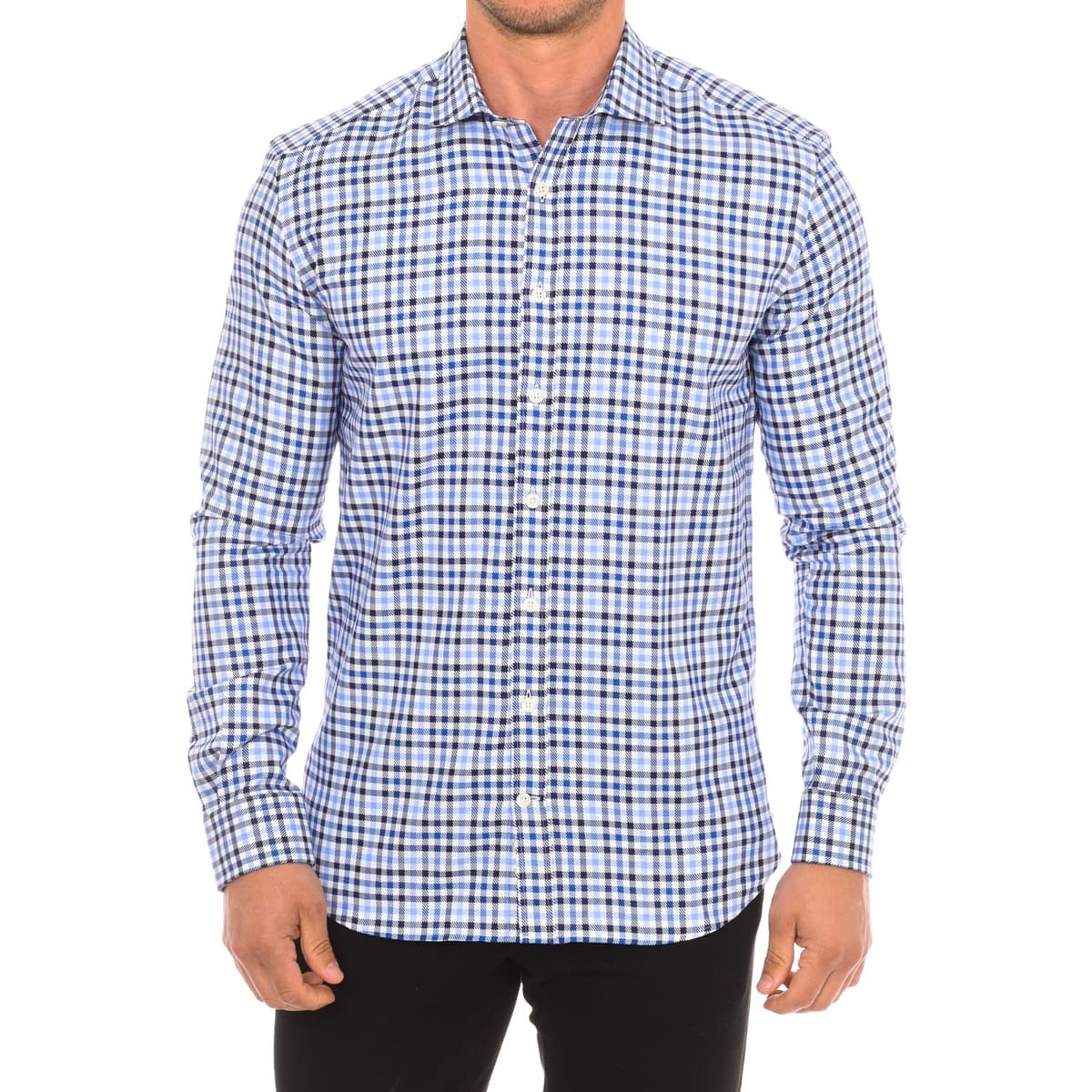 Πουκάμισο με μακριά μανίκια Cafe' Coton COOPER05-33LSLIM