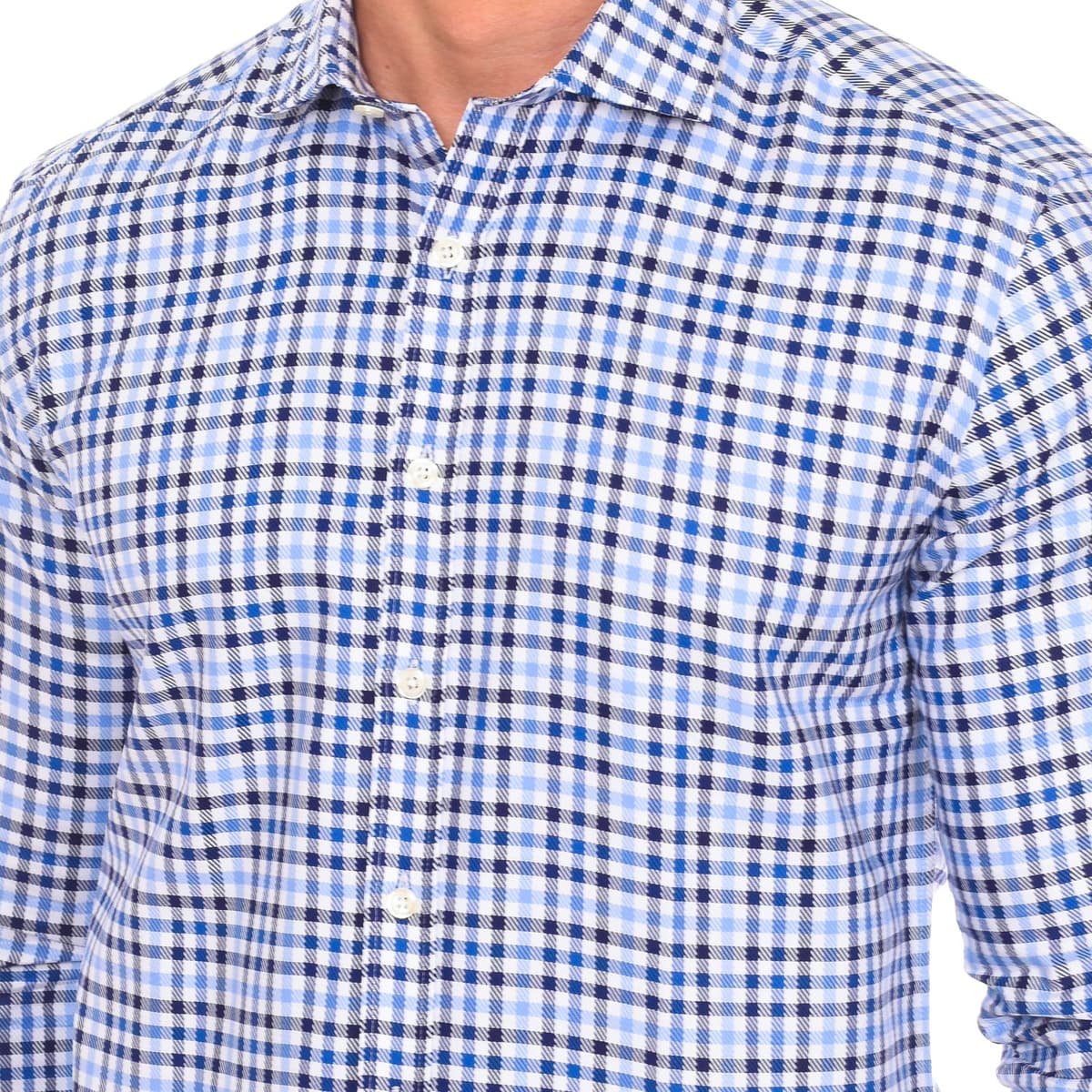 Men's Shirts Cafe' Coton Blue