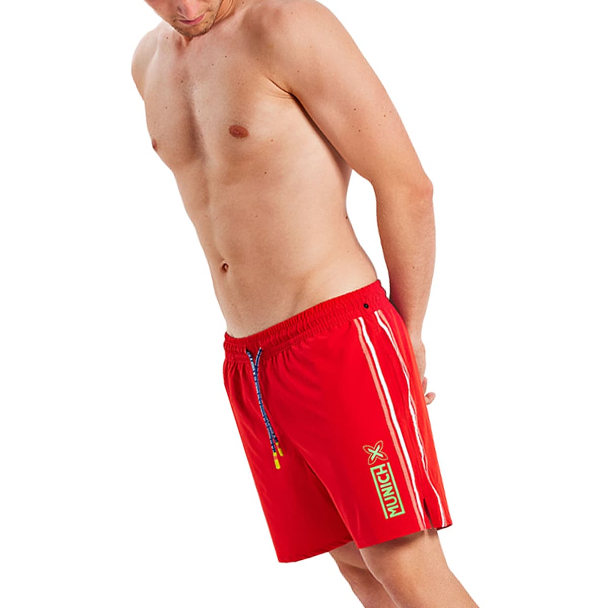 Men's Swimwear Munich Red